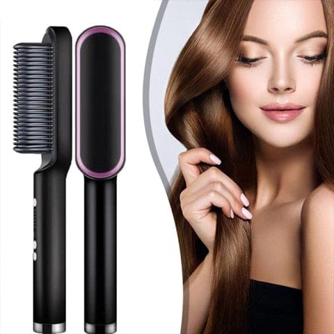 Markhorian™ Portable Hair Straightener Brush 2 In 1